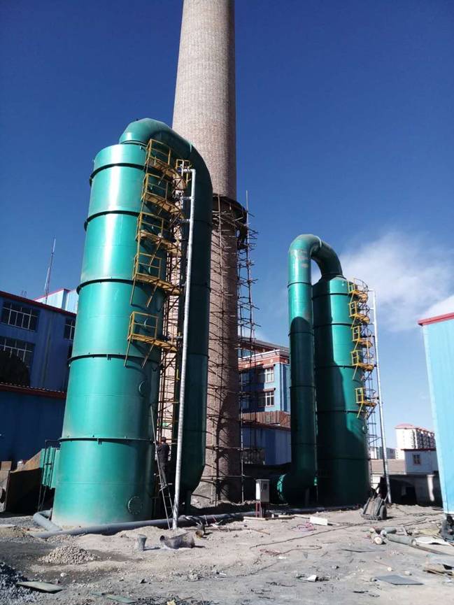 甘肅合作2×40T鍋爐脫硫塔（GCT-40*2）：